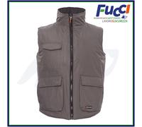 Payper WANTED Gilet da Lavoro Imbottito Unisex Multitasche con Lock System e Zip