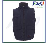 Payper WANTED Gilet da Lavoro Imbottito Unisex Multitasche con Lock System e Zip