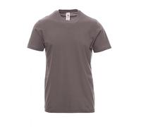 PAYPER WEAR - Print T-Shirt da Uomo in 100% Cotone con Girocollo e Manica Corta, Disponibile in Diversi Colori - Grigio Steel (L)