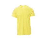 PAYPER WEAR - Print T-Shirt da Uomo in 100% Cotone con Girocollo e Manica Corta, Disponibile in Diversi Colori - Giallo (XL)