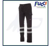 Payper WORKER WINTER REFLEX Pantaloni da Lavoro Invernali Foderati Alta Visibili