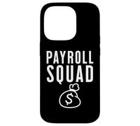 PAYROLL SQUAD Carino Risorse Umane Finanza Scheda attività Ufficio Custodia per iPhone 14 Pro