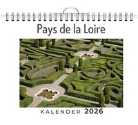 Pays de la Loire: (Wandkalender 2026, Kalender DIN A4 quer, Monatskalender im Querformat mit Kalendarium, das perfekte Geschenk)