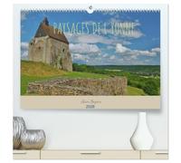 Paysages de l'Yonne (Calendrier mural 2026 DIN A2 vertical) calendrier de bureau: Le département de l'Yonne est situé à 100 km au sud de Paris et à 100 km au nord de Dijon