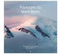 Paysages du Mont-Blanc (Calendrier mural carré 2027 30x30 cm) Calendrier double