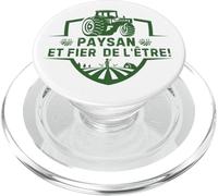 Paysan et fier de l'être design Humour Agricole Fermier PopSockets PopGrip per MagSafe