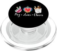 Paz Amor Cheves Fiesta Cinco de Mayo Party Borracho Mexicans PopSockets PopGrip per MagSafe