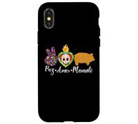 Paz, Amor Y Marranito Pan Dulce De Muerto Custodia per iPhone X/XS