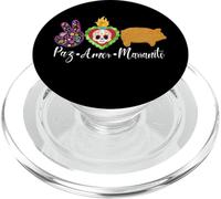 Paz, Amor Y Marranito Pan Dulce De Muerto PopSockets PopGrip per MagSafe