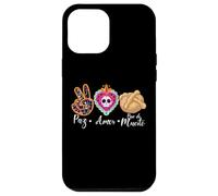Paz, Amor Y Pan Dulce Dia de Los Muertos Sugar Skull Custodia per iPhone 12 Pro Max
