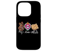 Paz, Amor Y Pan Dulce Dia de Los Muertos Sugar Skull Custodia per iPhone 14 Pro