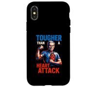 Paziente più duro di un attacco di cuore Recuperare la chirurgia maschile Custodia per iPhone X/XS