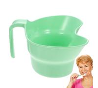 Paziente tazza di collutorio per letto - Tazza per spazzolino da denti, design elegante | Bicchiere portatile per spazzolino da denti, lavabo per collutorio paziente, contenitore da