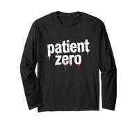 Paziente Zero Horror Zombie Apocalisse Maglia a Manica
