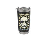 Paziente Zero Zombie Apocalypse Horror Bicchiere termico in acciaio inox doppia parete