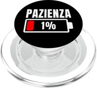 Pazienza All'1% Frase Divertente E Idea Ironica Per Pazienza PopSockets PopGrip per MagSafe