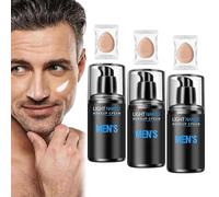 PAZRSASX Crema per la Pelle Maschile, Crema per Il Trucco Maschile per idratazione e Copertura delle Macchie, Crema tonificante per Il Viso Maschile, Crema per Il Viso Nudo per Uomo