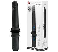 Vibratore per Glans "Pretty Love Pazuzu" con Movimento a Spinta - Nero