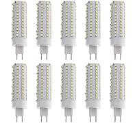 PAZWAHF Lampadina LED G8.5 10 Watt 1000 Lumen Lampadina LED a Mais G8.5 con Base bi-Pin (equivalente alogena da 100 Watt) CA 85 V-265 V, Non dimmerabile (10 PC)