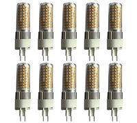 PAZWAHF Lampadine LED G8.5 in ceramica, lampadine mais con base Bi-Pin, 20 Watt 2000LM, 3000K 4000K 6000K Corrente costante senza sfarfallio, CA non dimmerabile 100V~277V (confezione da 10)