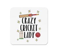 Pazza Donna Del Cricket Magnete Da Frigo - Divertente