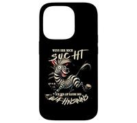 Pazza Zebra Se mi cercate follia Custodia per iPhone 14 Pro