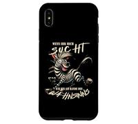Pazza Zebra Se mi cercate follia Custodia per iPhone XS Max