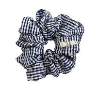 Pazze Ricamate Floreali Francesi Per Le Donne Tessuto Morbido Legami Per Capelli Eleganti Accessori Per Capelli Ponytail Ornamento