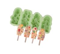 Pazzi Silicone Stampi Stampe A Forma Fiori Iccici Stampi Per Ghiaccioli Cucini Cucina Cucina Caramella Caramella Stampo Per Panorami A Forma Crema