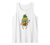 Pazzo Ananas Tropicale Dolce Frutta Canotta