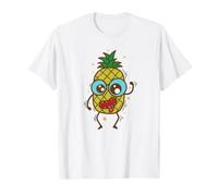 Pazzo Ananas Tropicale Dolce Frutta Maglietta