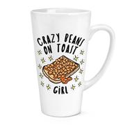 Pazzo Chicchi On Toast Bambina Stars 483ml Grande Latte Tazza Funny Colazione