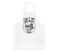Pazzo Cioccolata Calda Bambina Stars Chef Grembiule Scherzo Figlia Funny Cucina
