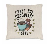 Pazzo Cioccolata Calda Bambina Stars Cuscino Cover Scherzo Figlia Divertente per
