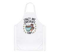 Pazzo Cioccolata Calda Donna Stars Chef Grembiule Mamma Day Divertente Cucinare