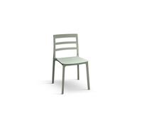 PAZZO DESIGN Sedia Luca, Set Da 4, Verde, Polipropilene, Cucina, Sala Da P Verde