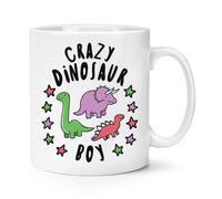 Pazzo Dinosauro Ragazzo Stars 284ml Tazza Scherzo Divertente Animale T-Rex