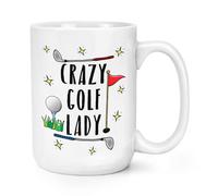 Pazzo Golf Donna 426ml Grande Tazza - Divertente Mamma Festa Della Giorno Sport