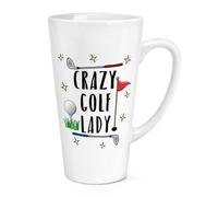 Pazzo Golf Donna 483ml Grande Latte Tazza - Divertente Mamma Della Giorno Sport