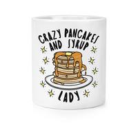 Pazzo Pancake E Sciroppo Donna Stars Trucco Pennello Matita Pentola Divertente
