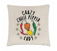 Pazzo Peperoncino Donna Stars Copricuscino Cuscino Mamma Festa Della Ragazza