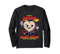 Pazzo Weirdo follemente Pazzo e Nocciola Come Un Fruitcake Maglia a Manica