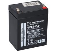 PB Batteria Q-Batteries 12LS-2.9 12V 2,9Ah Per Hill-Rom Liko Sollevatore