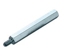 PB Fastener S45530X05, bulloni distanziatori (L) 5 mm, 2,5 M3 x 6, in acciaio zincato, 10 pezzi