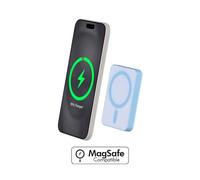 PB MagSafe 5000mAh mini magnete USB C 15W blu
