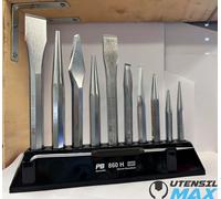 PB SWISS TOOLS 860 H - SET DI PUNTERUOLI E SCALPELLI CON SUPPORTO DI PLASTICA