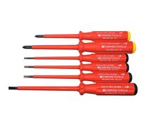 PB SWISS TOOLS Electro-Insulated Set Cacciaviti 5542 Rosso Set Di 6 Pezzi Nuovo