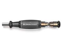 PB Swiss Tools PB-6464 - Utensile tascabile con caricatore integrato e 8 punte di precisione C6, prodotto in Svizzera