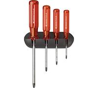 PB Swiss Tools Set di 4 cacciaviti PH Classic in supporto murale