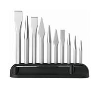 PB SWISS TOOLS Set di punteruoli e scalpelli con supporto di plastica qualità speciale, 11pz. Quantità:1